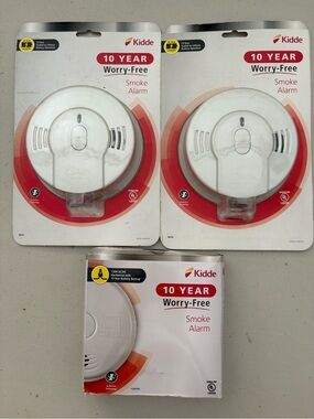 🌟BRAND NEW 🌟 Kidde Worry - Free Smoke Alarms 🚨 (3)